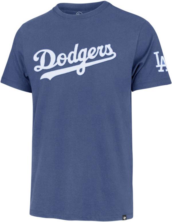 Nike Men's Los Angeles Dodgers Blue Team 42 T-Shirt