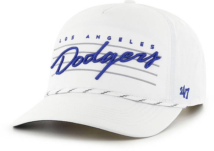 47 Brand Adult Los Angeles Dodgers White Downburst Hitch