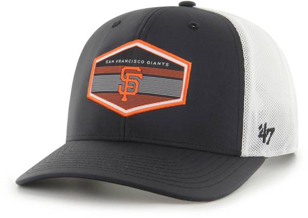 '47 Men's San Francisco Giants Black Burgess Trucker Hat product image