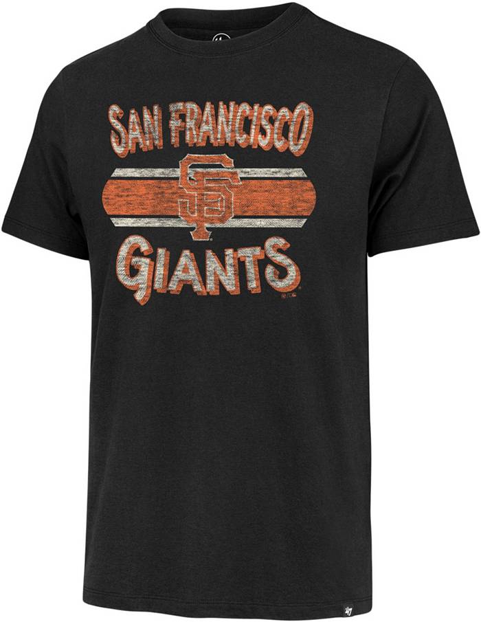 47 Men's San Francisco Giants Black Renew Franklin T-Shirt