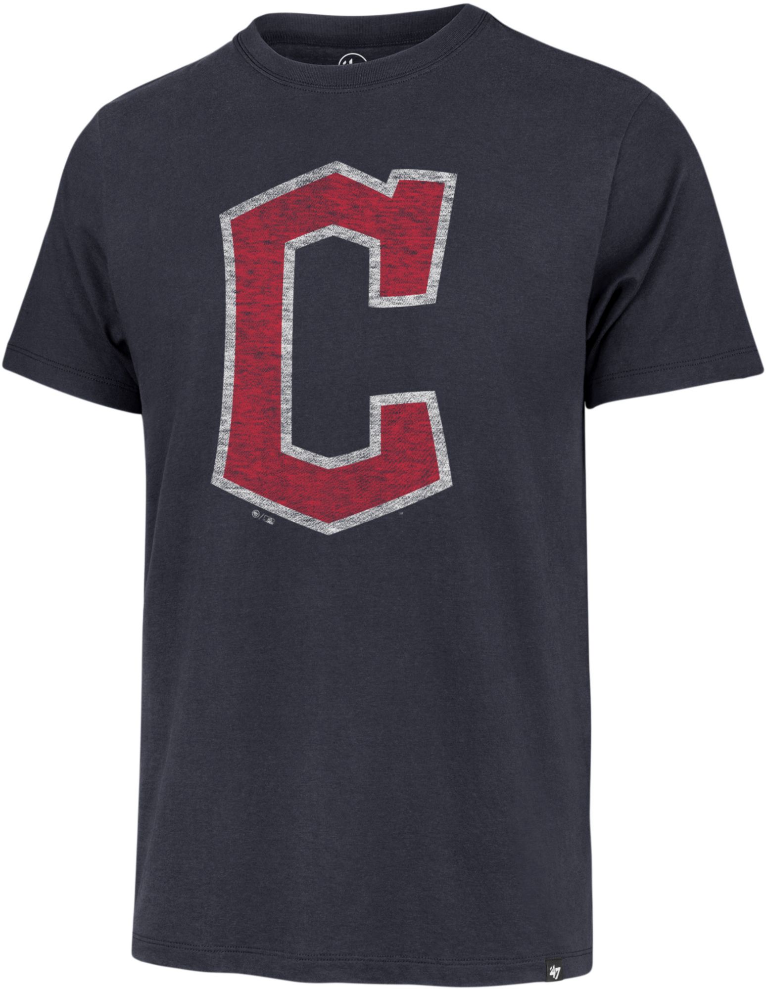 '47 Men's Cleveland Guardians Blue Premium Franklin T-Shirt product image