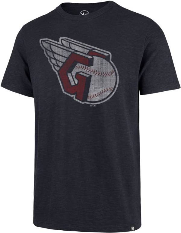 '47 Men's Cleveland Guardians Navy Grit Scrum T-Shirt product image