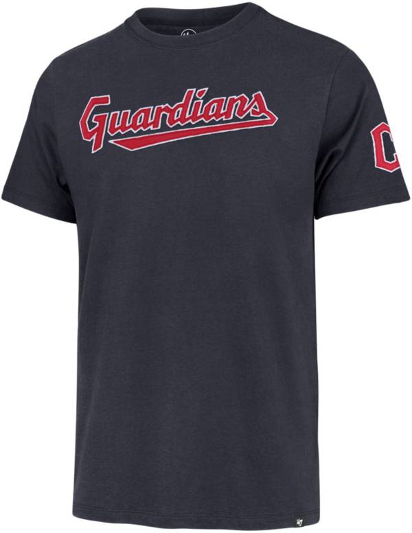 '47 Men's Cleveland Guardians Navy Fieldhouse Franklin T-Shirt product image