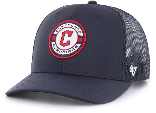 '47 Men's Cleveland Guardians Navy Berm Trucker Hat product image