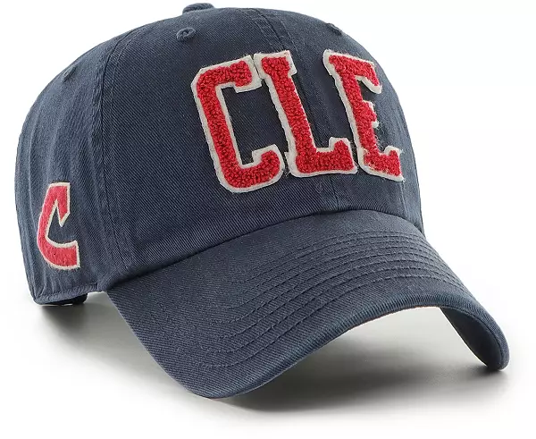 Cleveland Indians Clean Up Navy Adjustable - 47 Brand cap