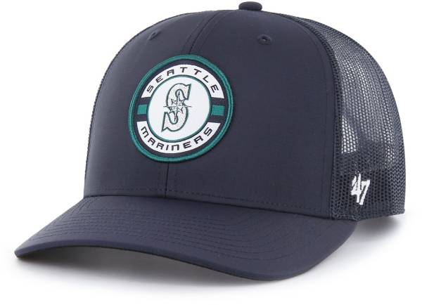 '47 Men's Seattle Mariners Navy Berm Trucker Hat product image