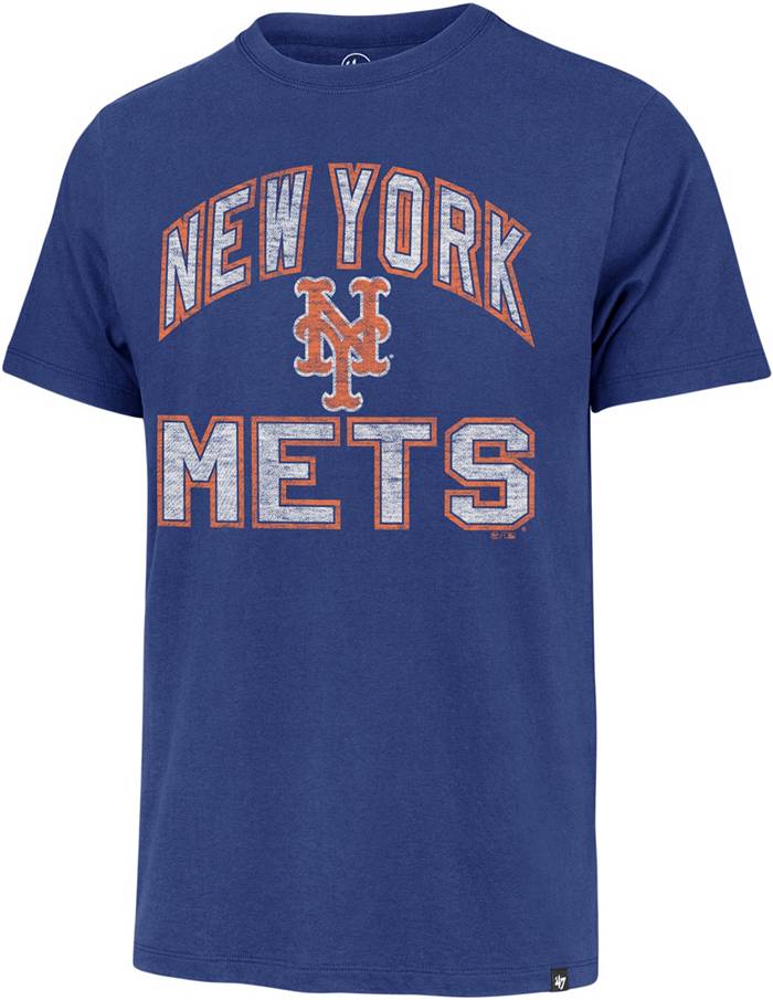 Women's New Era White New York Mets Henley T-Shirt