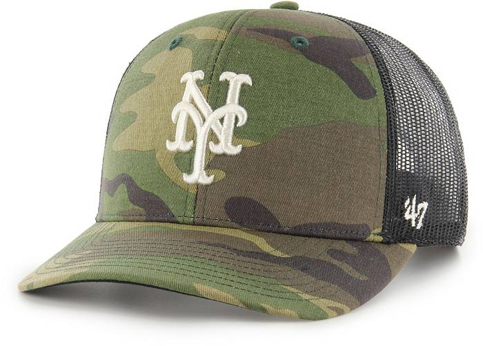 47 Men's New York Mets Camo Camo Trucker Hat