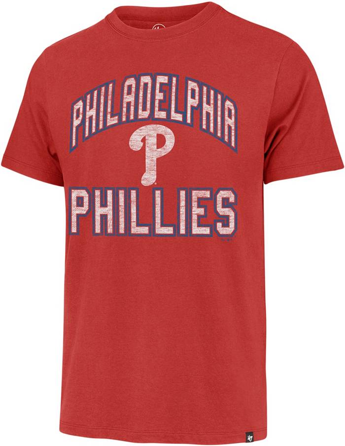 Nike Men's Philadelphia Phillies Rhys Hoskins #17 Red T-Shirt