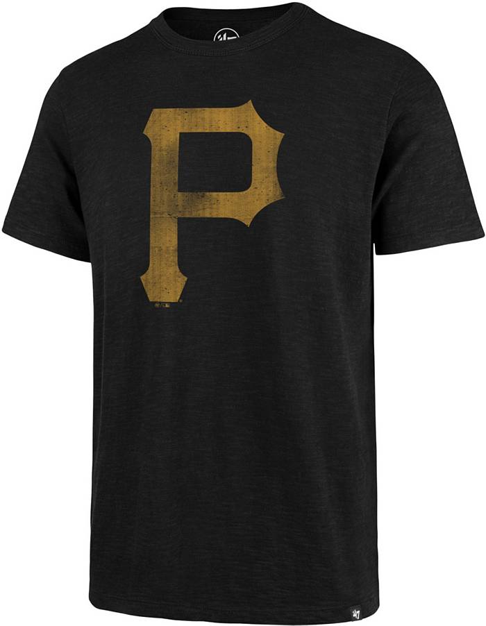 47 Men's Pittsburgh Pirates Black Grit Scrum T-Shirt