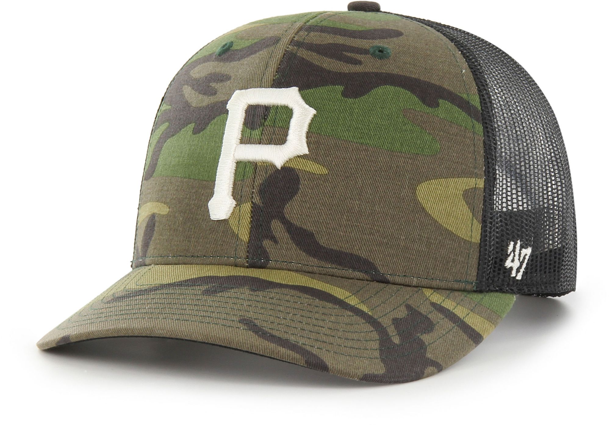 '47 Men's Pittsburgh Pirates Camo Camo Trucker Hat product image