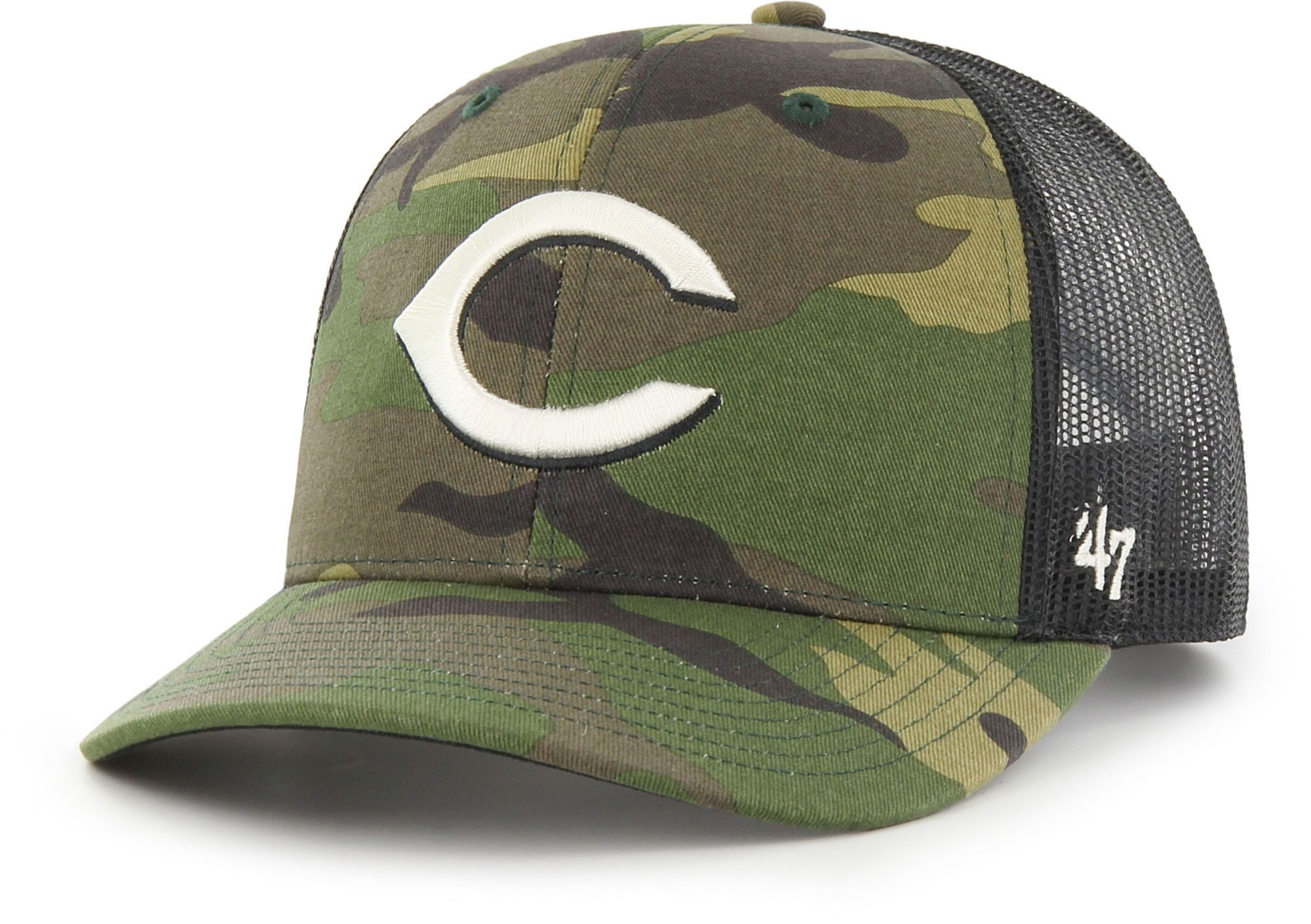 '47 Men's Cincinnati Reds Camo Camo Trucker Hat product image