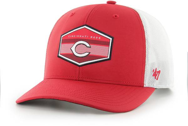 '47 Men's Cincinnati Reds Red Burgess Trucker Hat product image