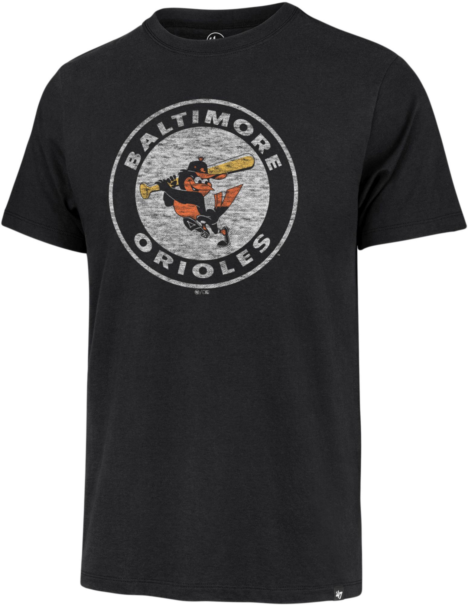 '47 Men's Baltimore Orioles Black Cooperstown Premier Franklin T-Shirt product image