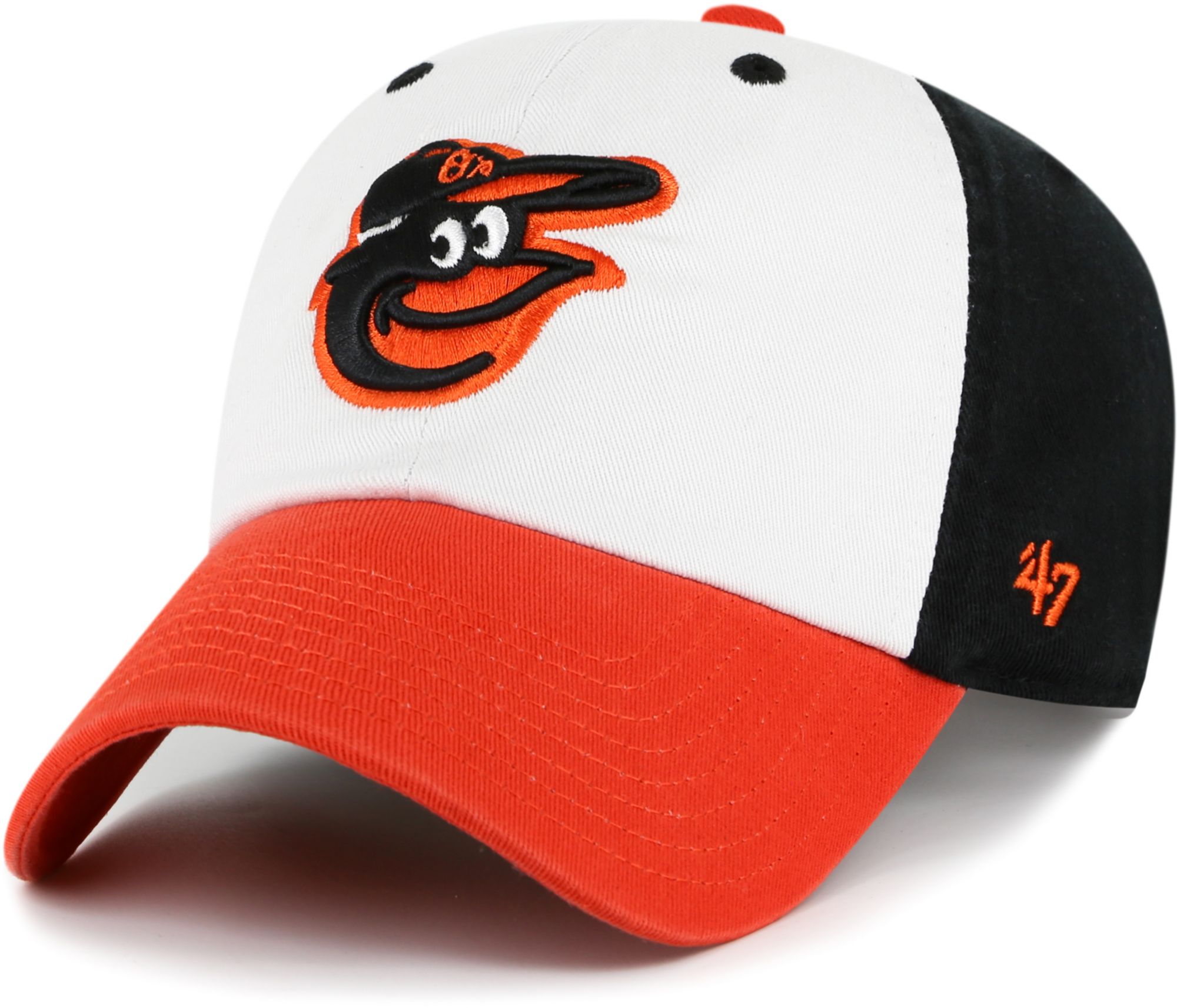 '47 Men's Baltimore Orioles Black Clean Up Adjustable Hat product image