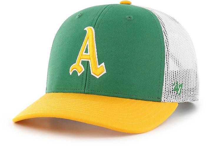 47 Men's Oakland Athletics Green Sidenote Trucker Hat