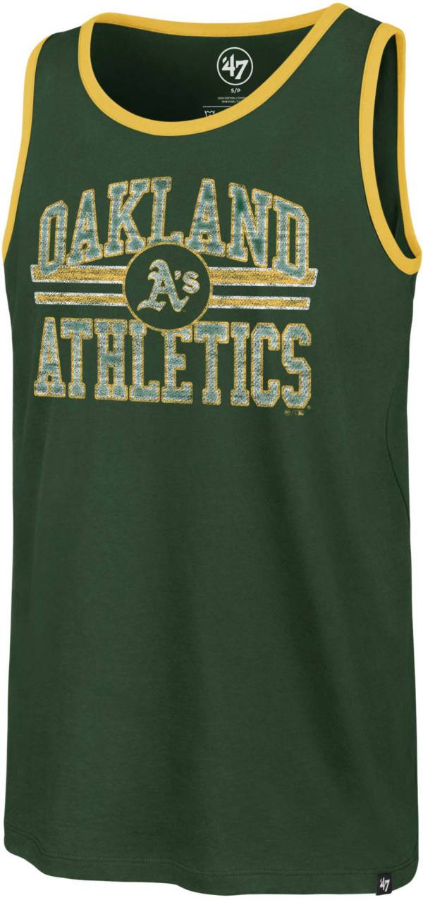 47 Brand Men's Green Oakland Athletics Winger Franklin Tank Top