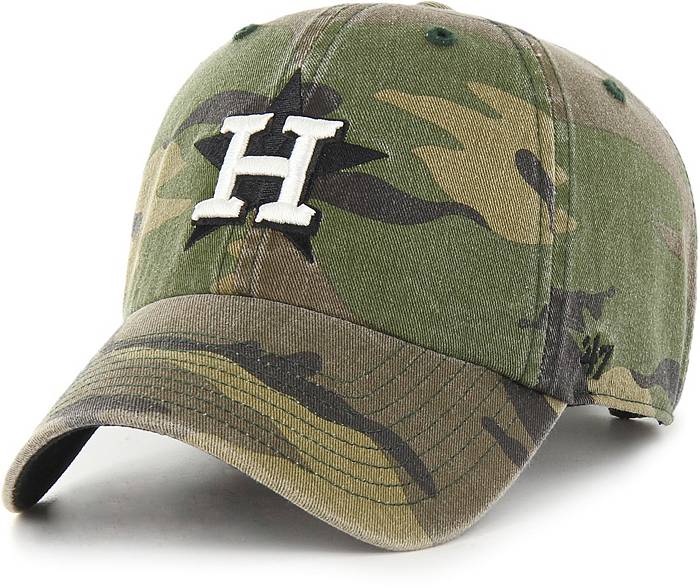 Houston Astros Men's 47 Brand Clean Up Adjustable Hat