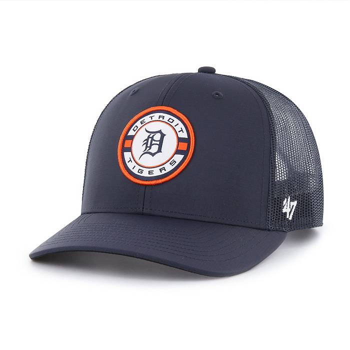 47 Men's Detroit Tigers Navy Berm Trucker Hat