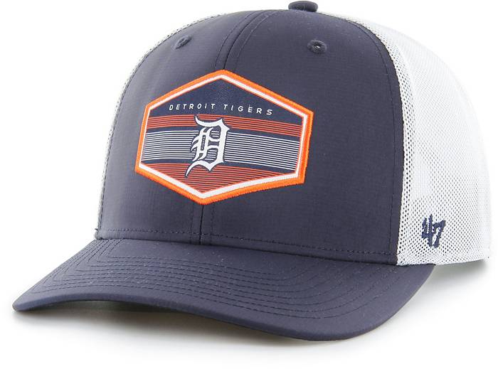 47 Men's Detroit Tigers Navy Burgess Trucker Hat