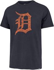 Detroit Tigers White Wash Scrum Men's T-Shirt - Vintage Detroit Collection