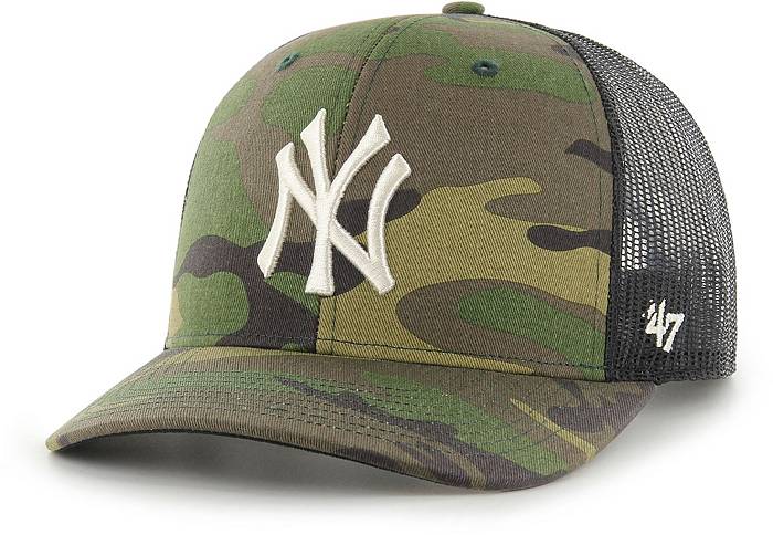 47 Men's New York Yankees Camo Camo Trucker Hat