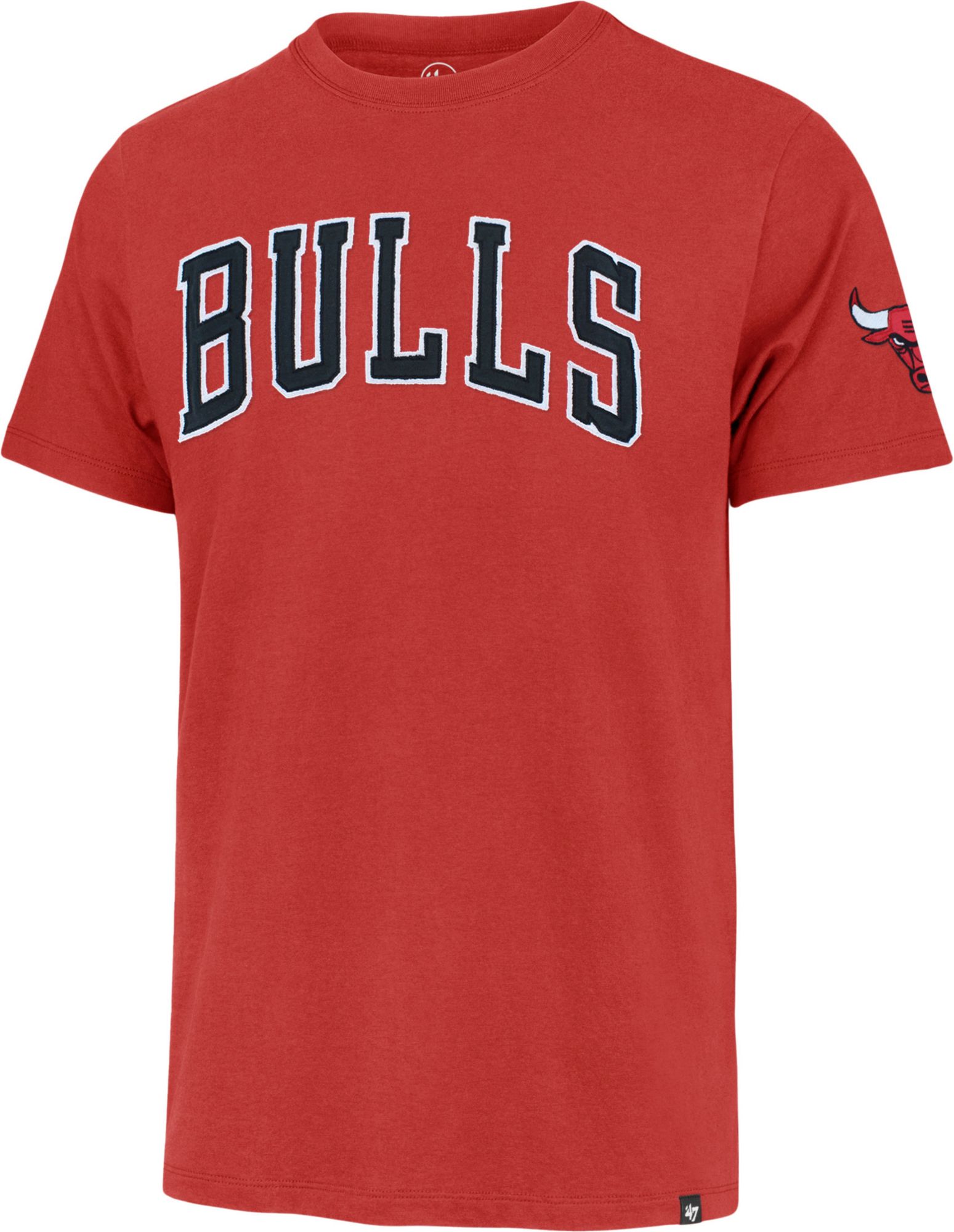 '47 Men's Chicago Bulls Red Fieldhouse T-Shirt product image