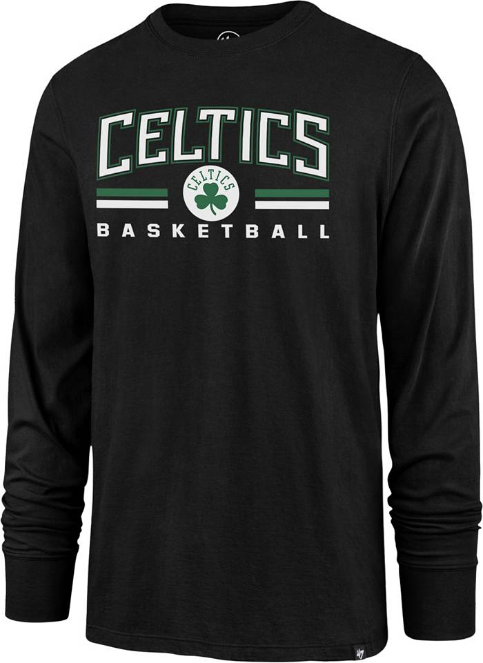 Boston Celtics Mono Logo Long Sleeve T-Shirt - Mens