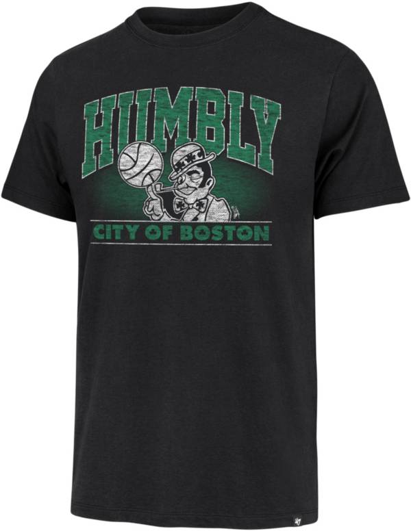 '47 Men's Boston Celtics Black Humbly Franklin T-Shirt product image