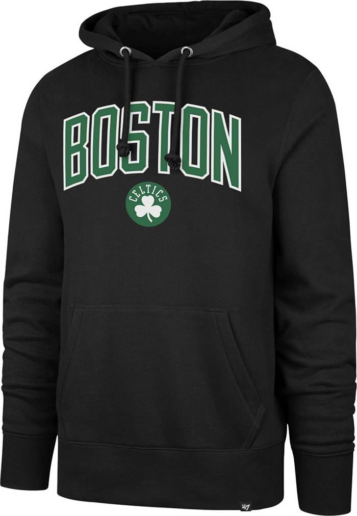 Boston Celtics Hoodie Sweatshirt S Black Antigua Cotton Polyester