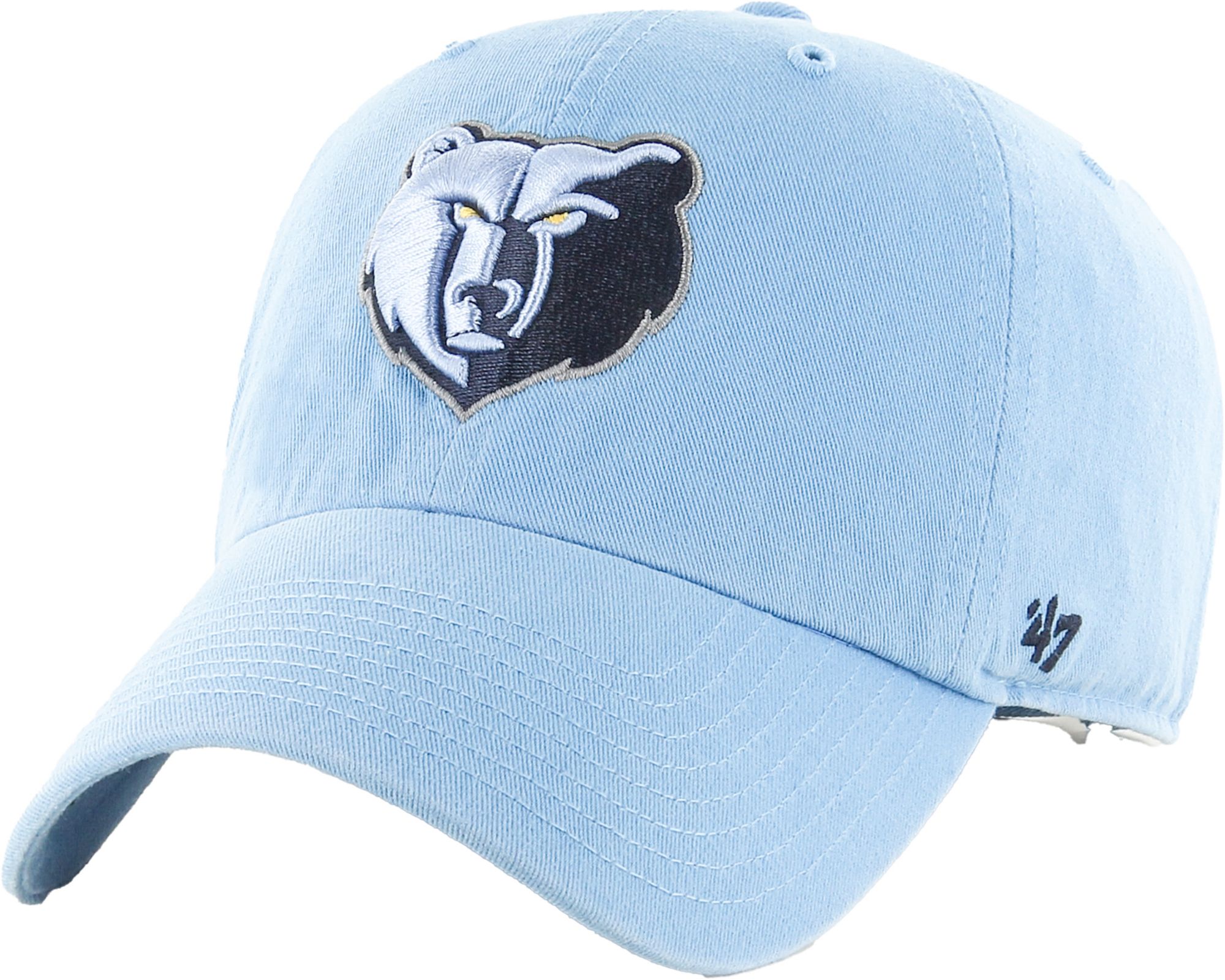 '47 Memphis Grizzlies Blue Cleanup Adjustable Hat product image