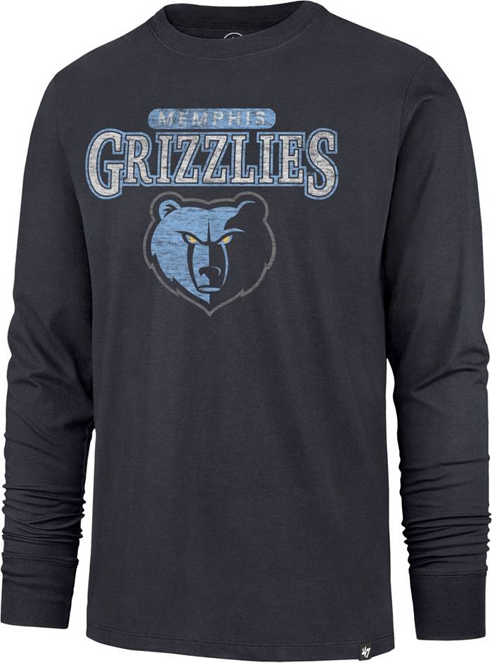 Nike Men's Memphis Grizzlies Navy Practice Long Sleeve T-Shirt