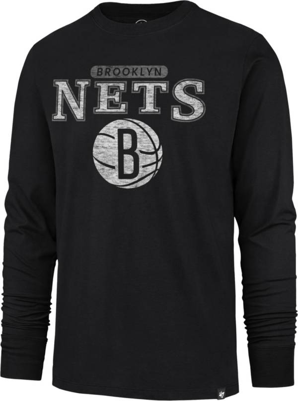 Official Brooklyn Nets Long-Sleeved Shirts, Long Sleeve T-Shirts