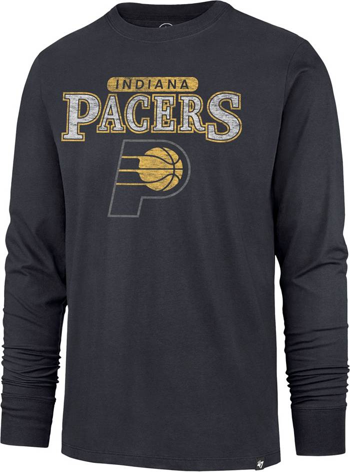 47 Women's 2022-23 City Edition Indiana Pacers Black Long Sleeve T-Shirt, Large