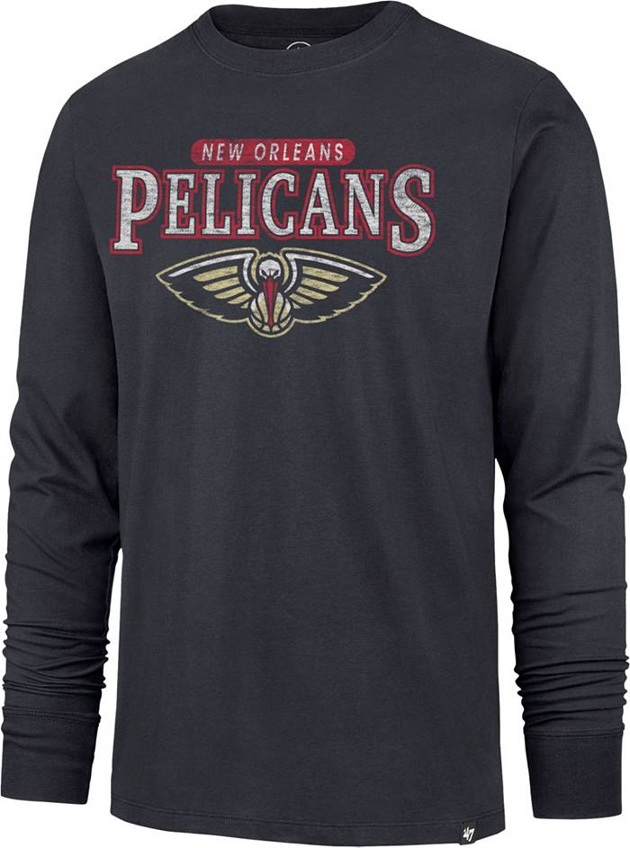 Nike Men's New Orleans Pelicans Brandon Ingram #14 Navy T-Shirt, Small, Blue