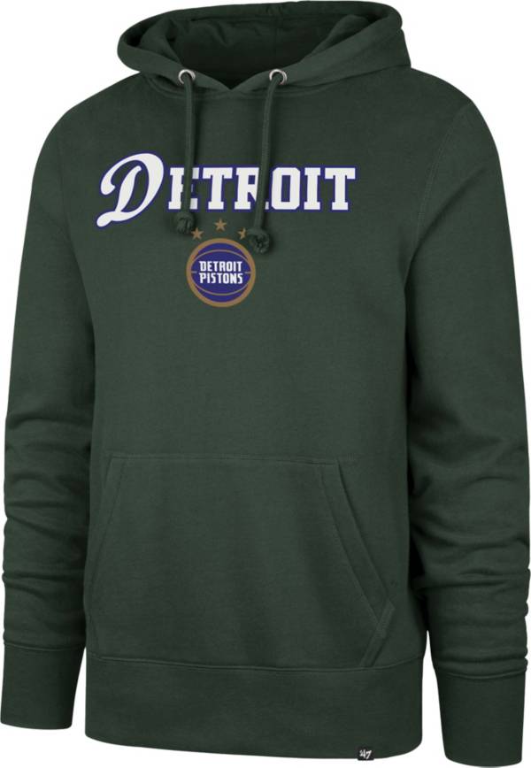 '47 Men's Detroit Pistons Green Headline Hoodie product image