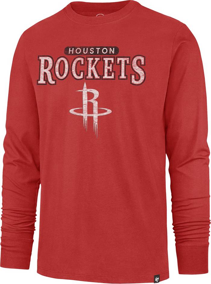 Nike Men's Houston Rockets Red Practice Long Sleeve T-Shirt, XXL