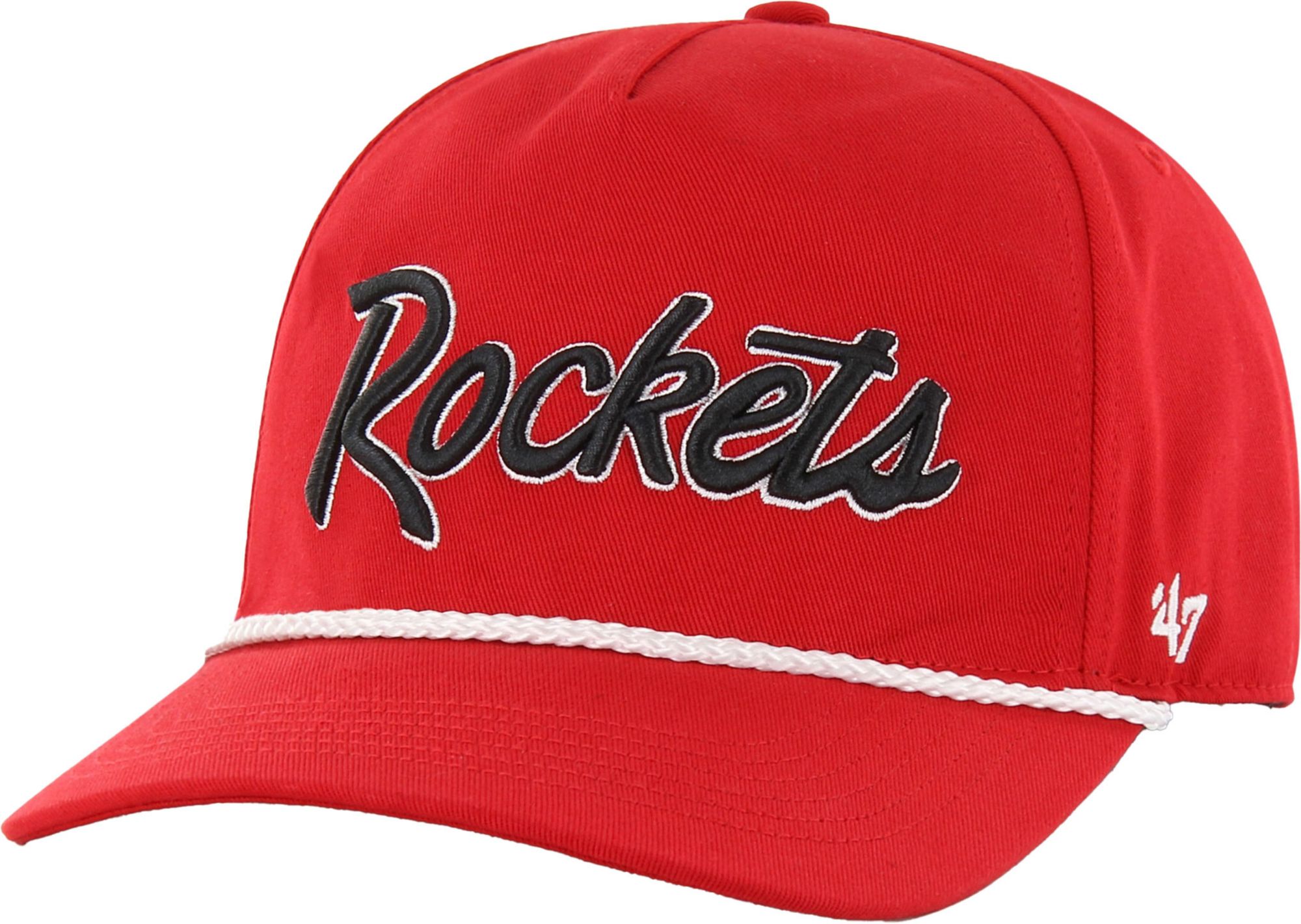 '47 Adult Houston Rockets Script Adjustable Snapback Hitch Hat product image