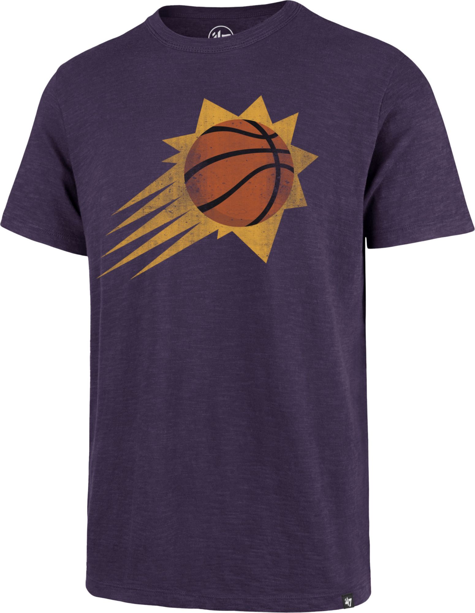 '47 Men's Phoenix Suns Purple Grit Scrum T-Shirt product image