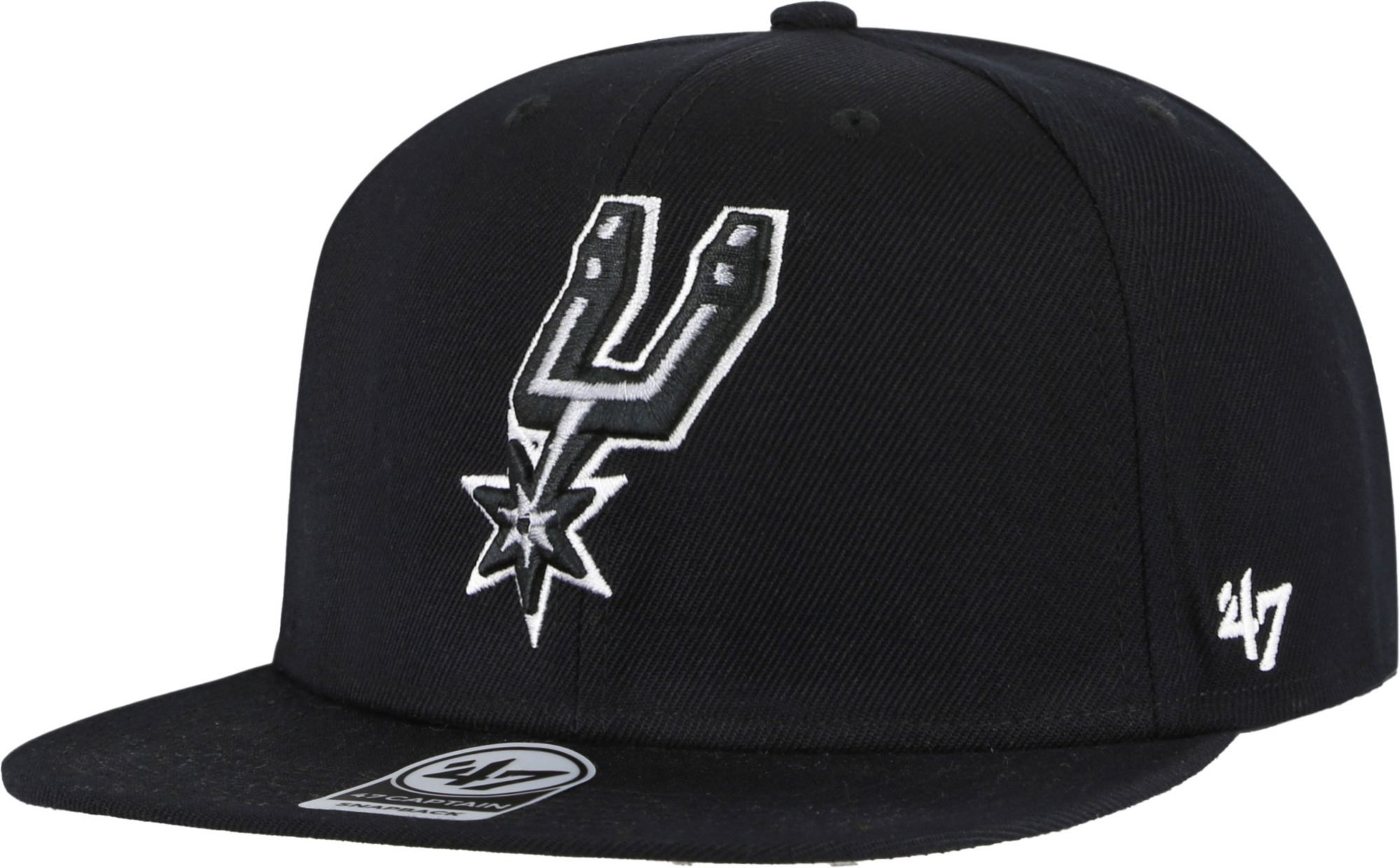 '47 Adult San Antonio Spurs No Shot Captain Snapback Hat product image