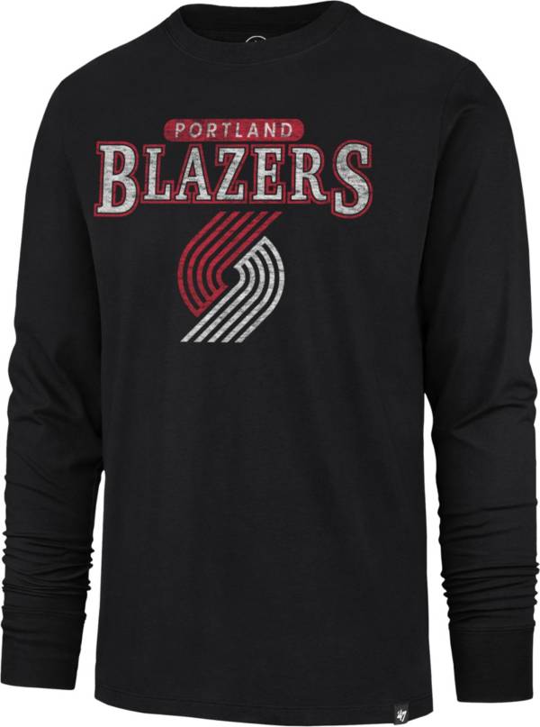 Portland trail blazers long best sale sleeve shirt