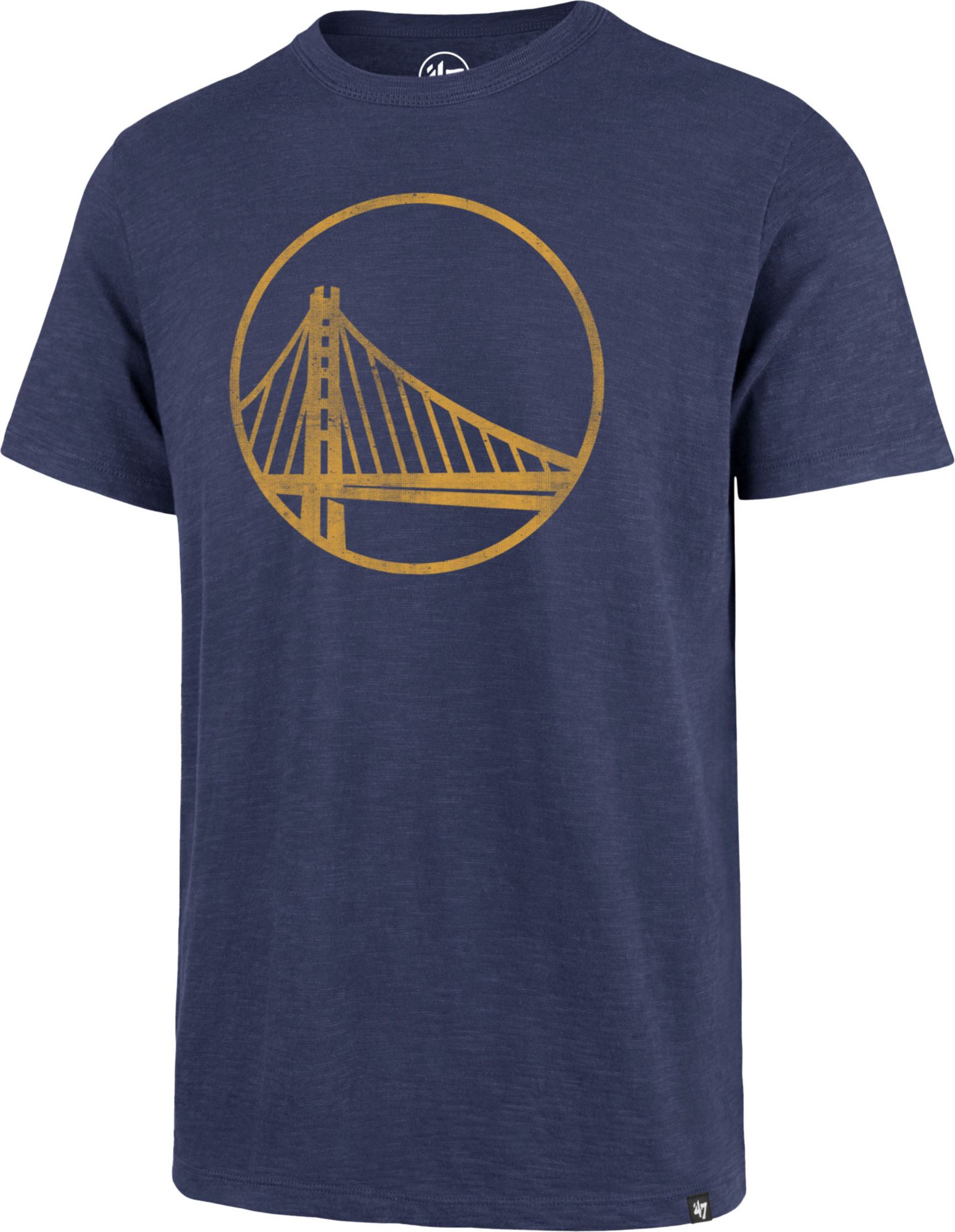 '47 Men's Golden State Warriors Blue Grit Scrum T-Shirt product image