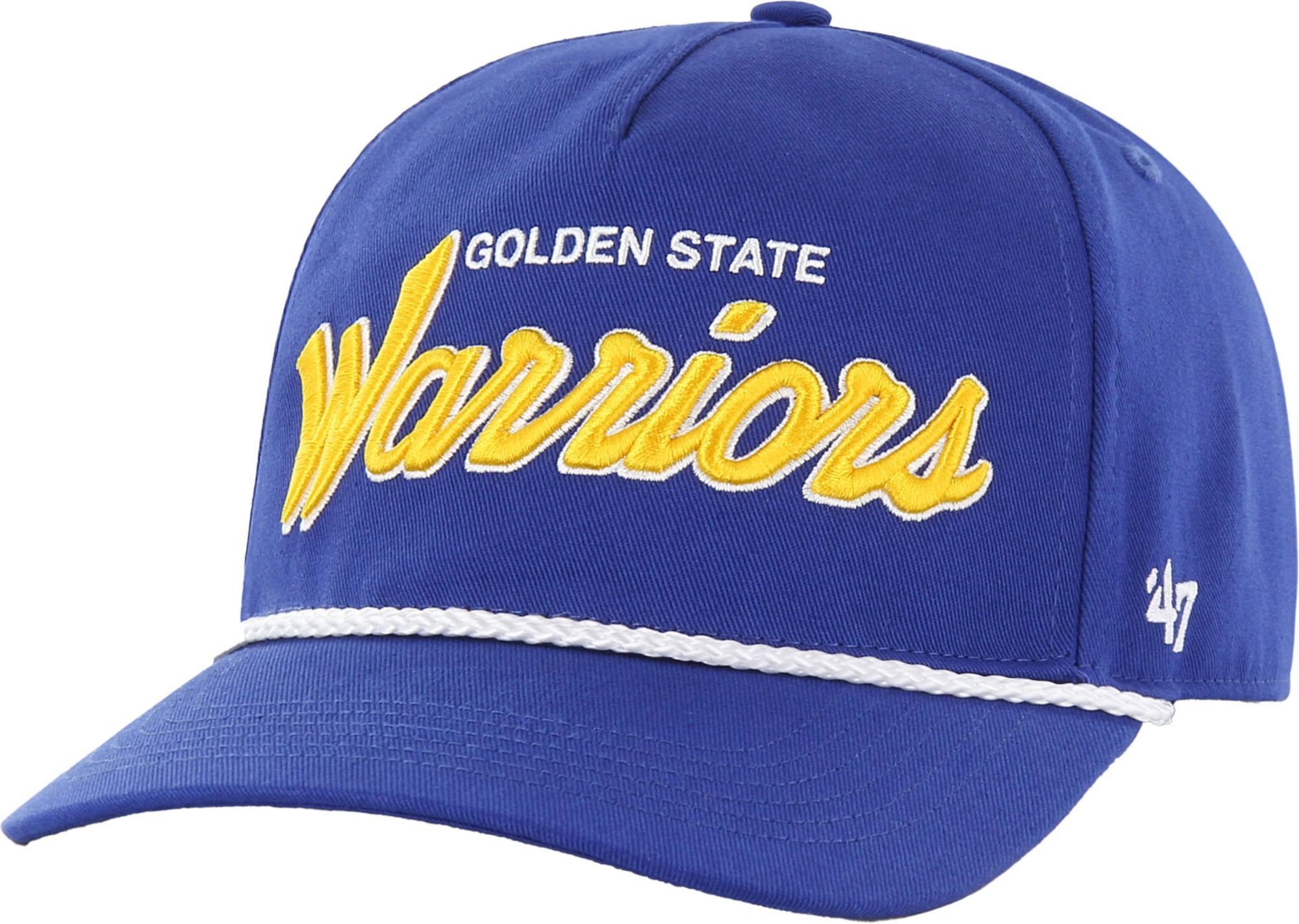 '47 Adult Golden State Warriors Script Adjustable Snapback Hitch Hat product image