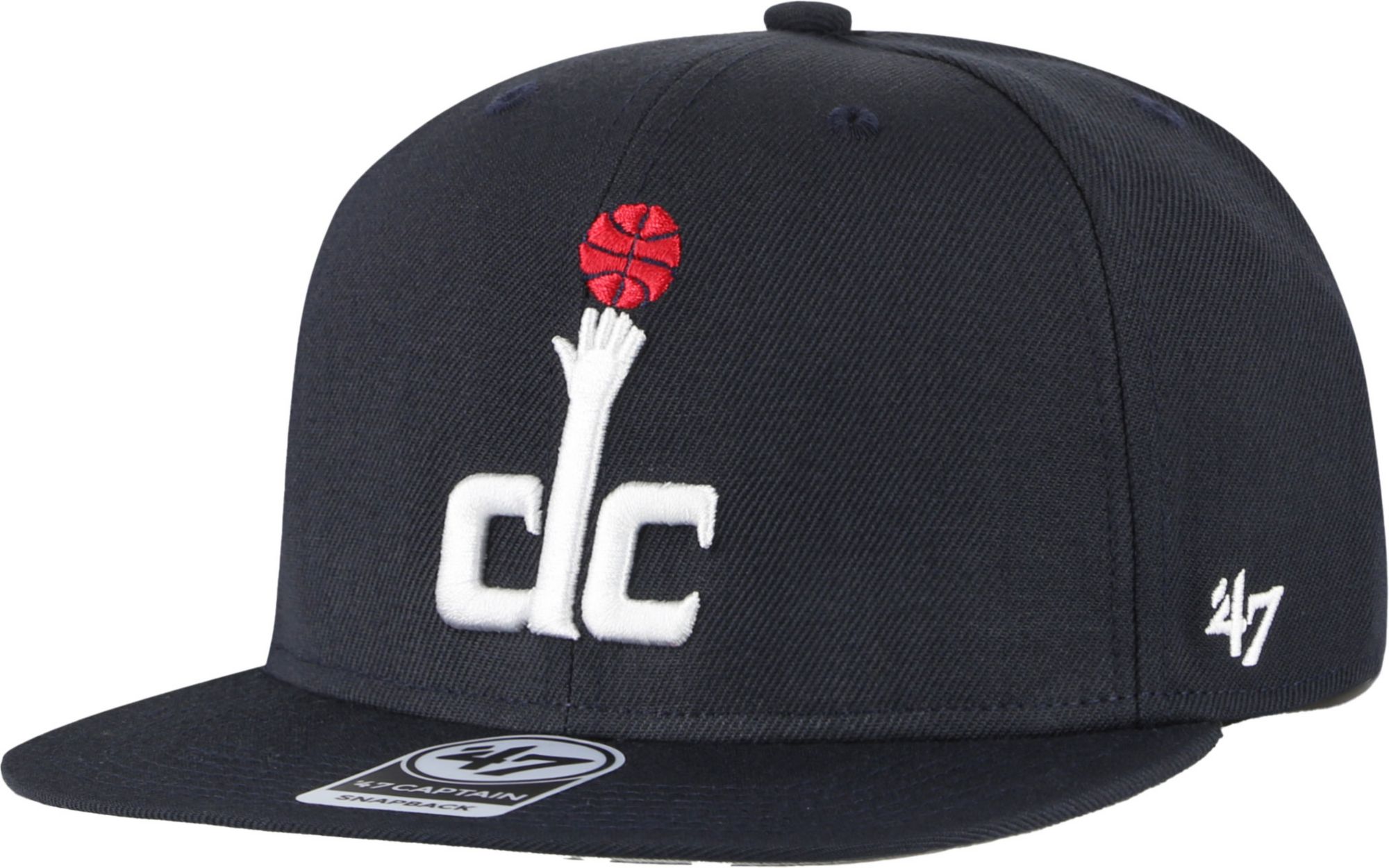 '47 Brand Adult Washington Wizards No Shot Captain Snapback Hat