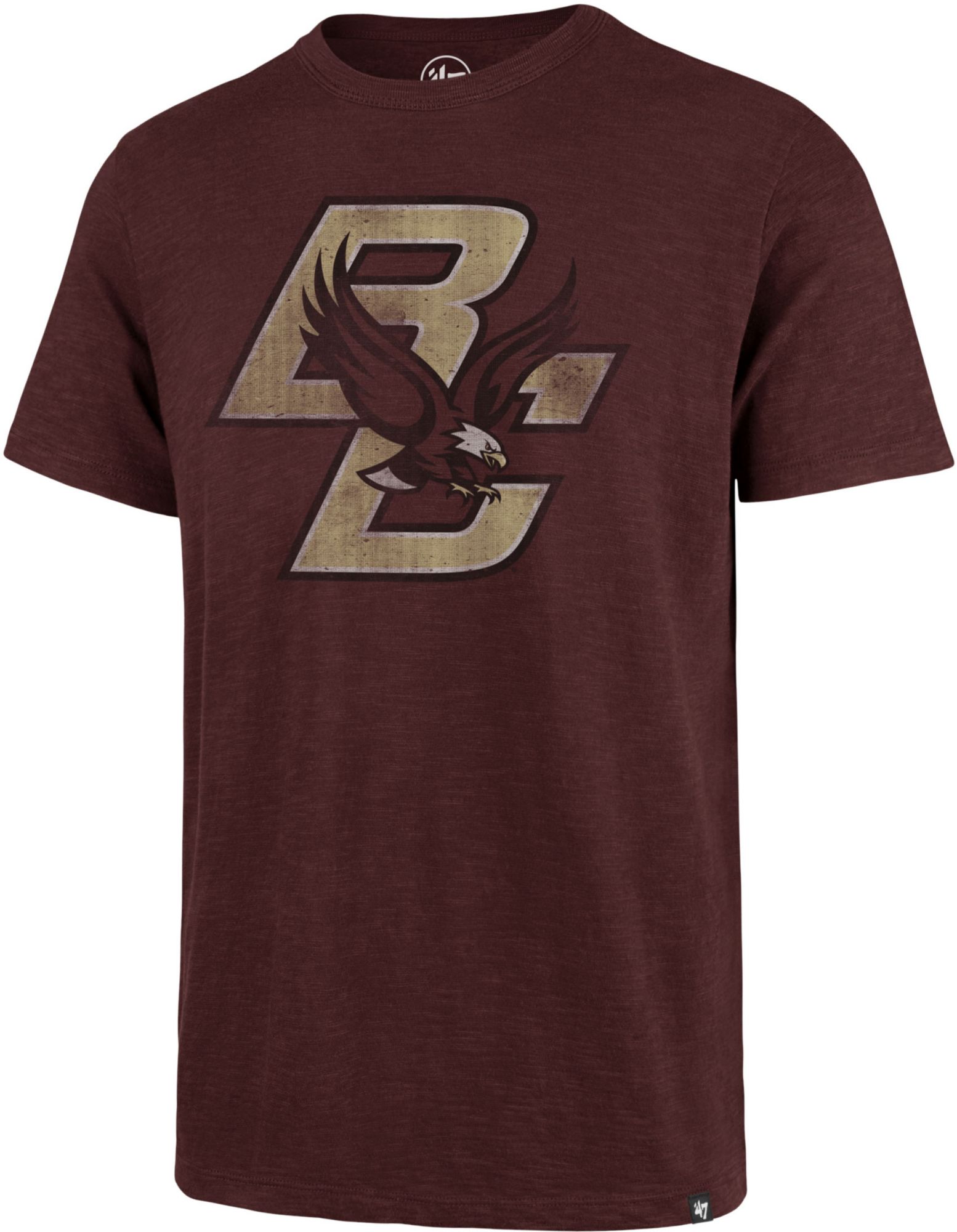 '47 Men's Boston College Eagles Maroon Grit Scrum T-Shirt product image