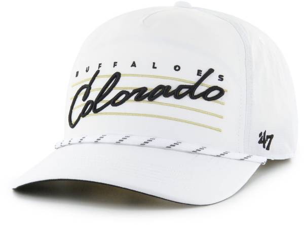 ‘47 Men's Colorado Buffaloes White Downburst Hitch Rope Adjustable Hat product image