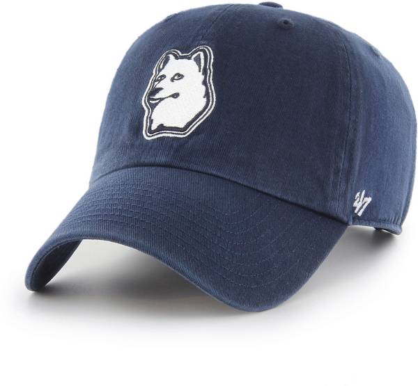 ‘47 Men's UConn Huskies Blue Clean Up Adjustable Hat product image