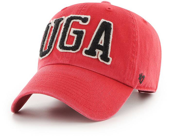 UGA 47 Brand Trawler Script Trucker Hat - Red