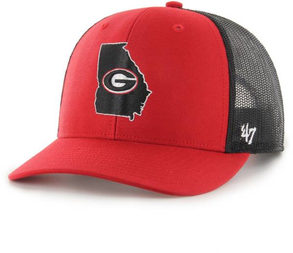 '47 Men's Georgia Bulldogs Red Local Statement Trucker Adjustable Hat product image