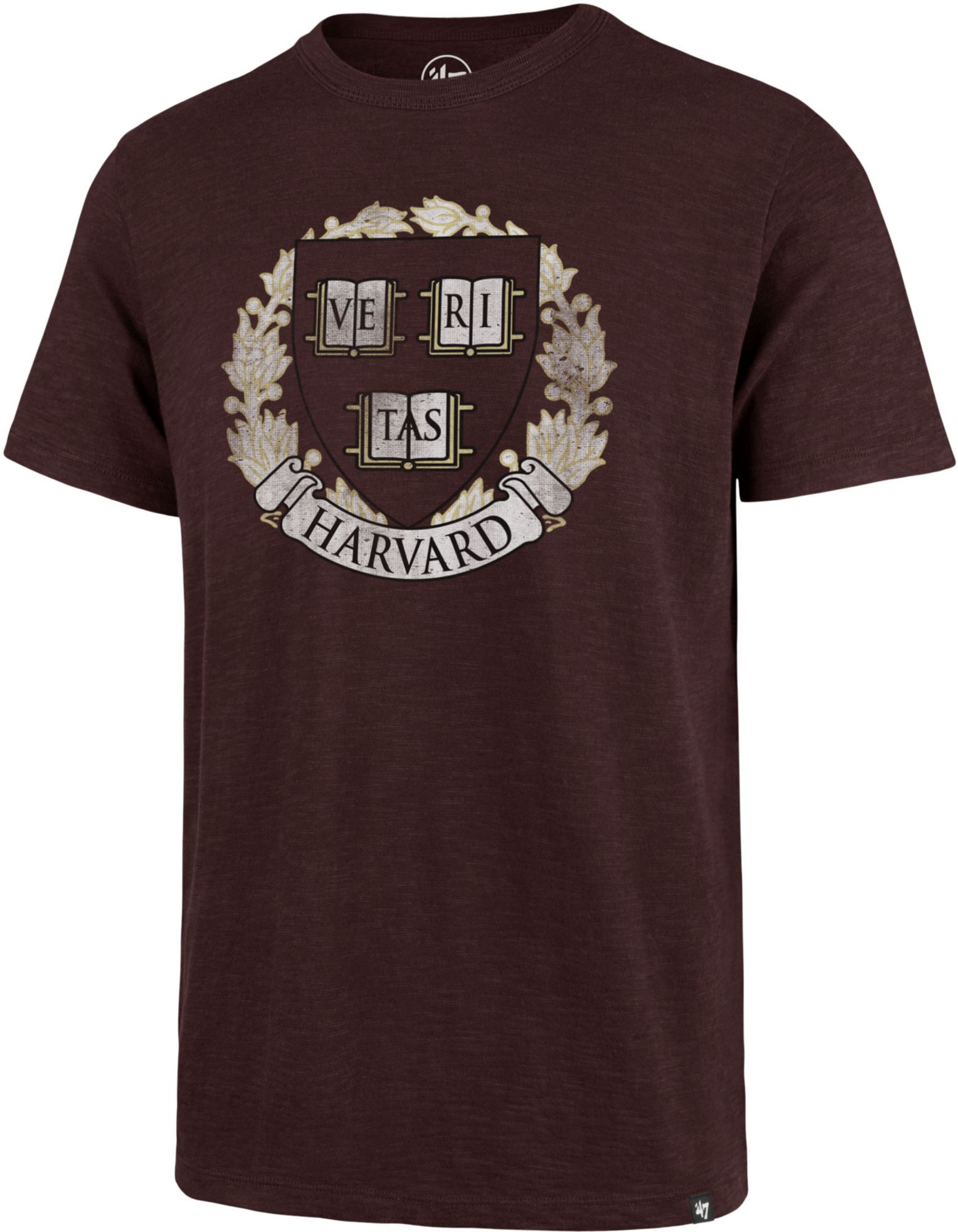 '47 Men's Harvard Crimson Crimson Grit Scrum T-Shirt product image